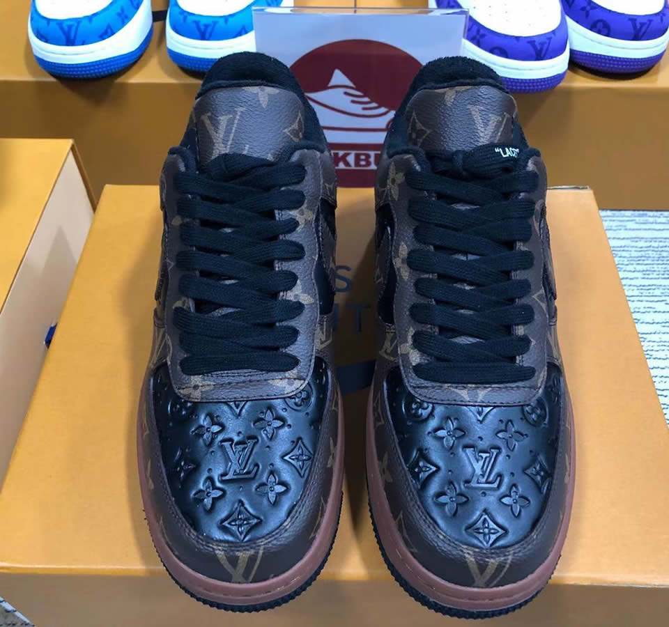 Louis Vuitton Air Force 1 Trainer Sneaker Lk0239 4 - www.kickbulk.co