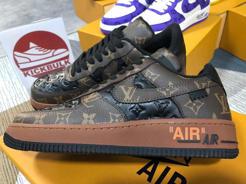 Louis Vuitton Air Force 1 Trainer Sneaker Lk0239 8 - www.kickbulk.co