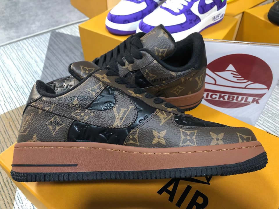 Louis Vuitton Air Force 1 Trainer Sneaker Lk0239 9 - www.kickbulk.co