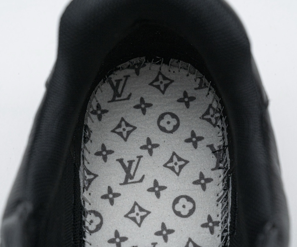 Louis Vuitton 20ss Trainer Black Sneaker 18 - www.kickbulk.co