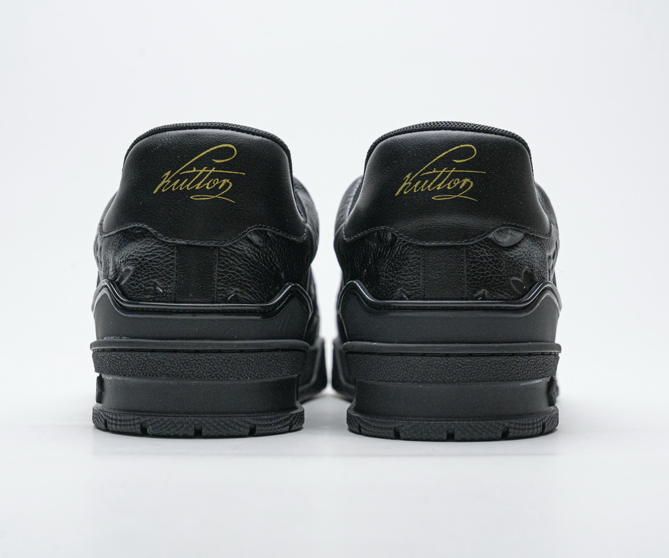 Louis Vuitton 20ss Trainer Black Sneaker 7 - www.kickbulk.co