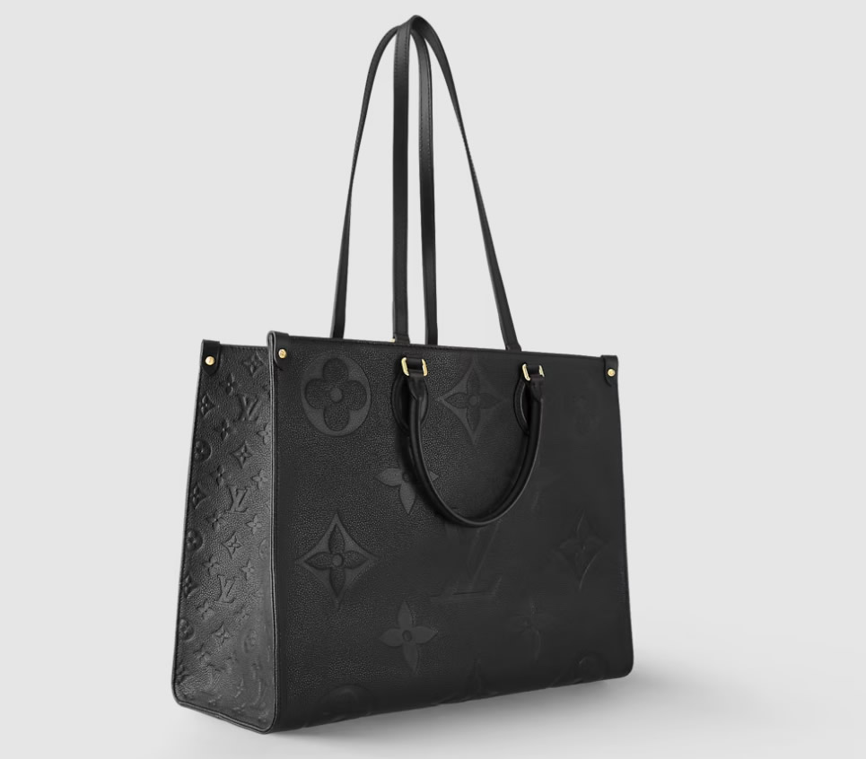Louis Vuitton Monogram Empreinte Balck Leather Handbag 3 - www.kickbulk.co
