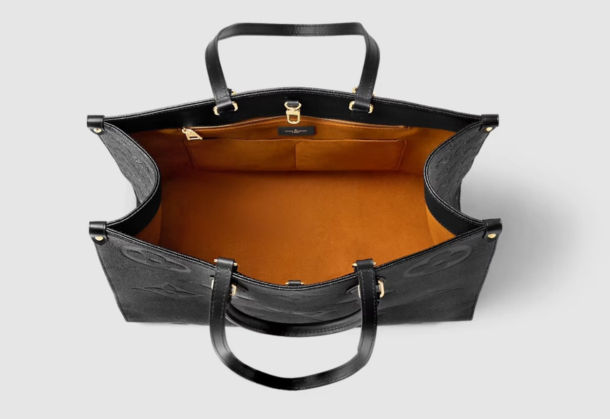 Louis Vuitton Monogram Empreinte Balck Leather Handbag 5 - www.kickbulk.co