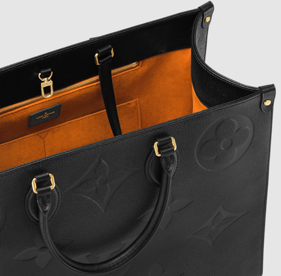 Louis Vuitton Monogram Empreinte Balck Leather Handbag 6 - www.kickbulk.co