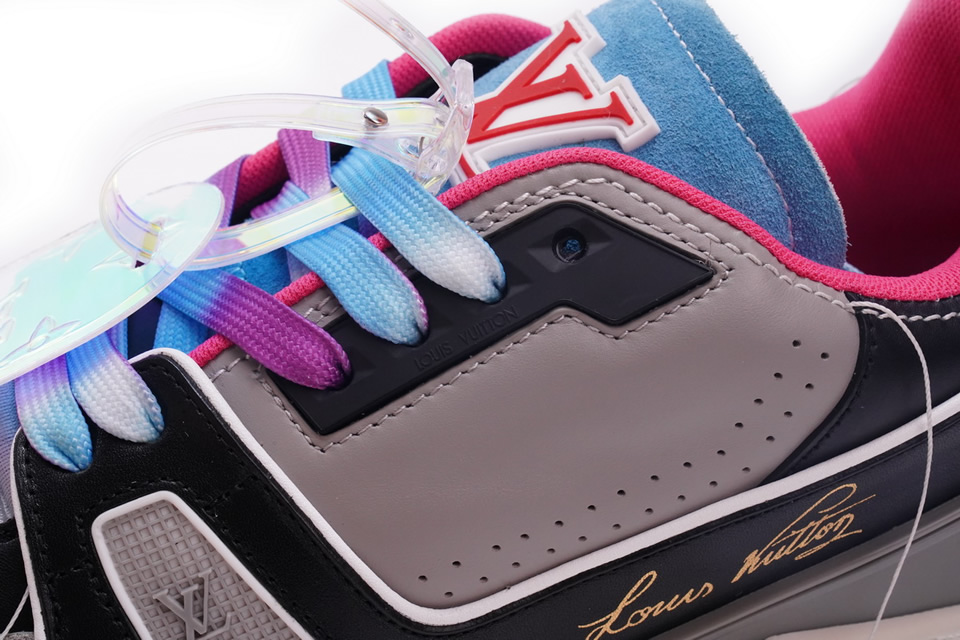 Louis Vuitton Trainer Black Pink Blue Ms0211 11 - www.kickbulk.co