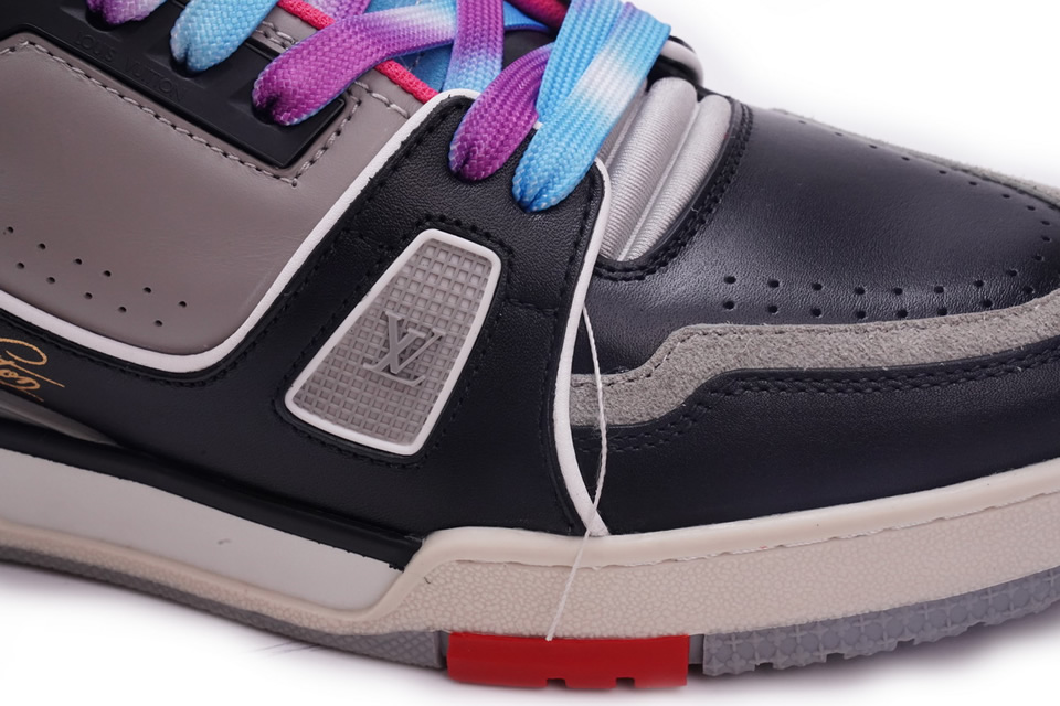 Louis Vuitton Trainer Black Pink Blue Ms0211 18 - www.kickbulk.co