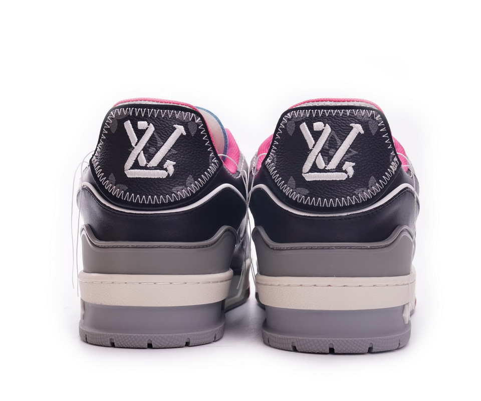 Louis Vuitton Trainer Black Pink Blue Ms0211 4 - www.kickbulk.co