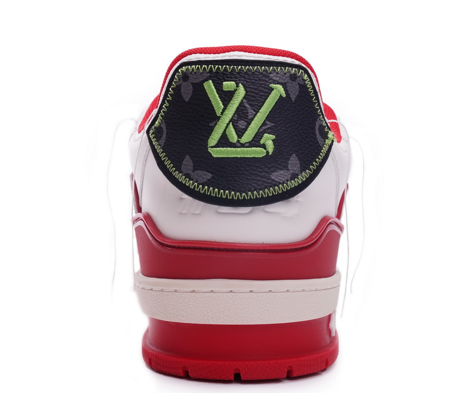 Louis Vuitton Trainer White Red Green Ms0226 12 - www.kickbulk.co