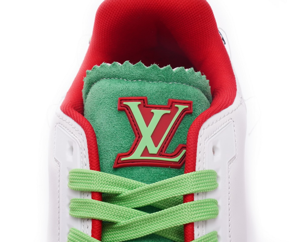 Louis Vuitton Trainer White Red Green Ms0226 6 - www.kickbulk.co