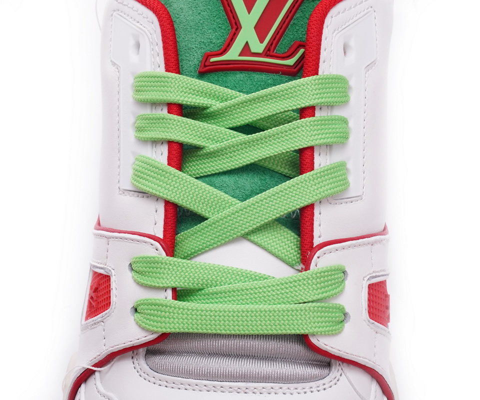 Louis Vuitton Trainer White Red Green Ms0226 7 - www.kickbulk.co