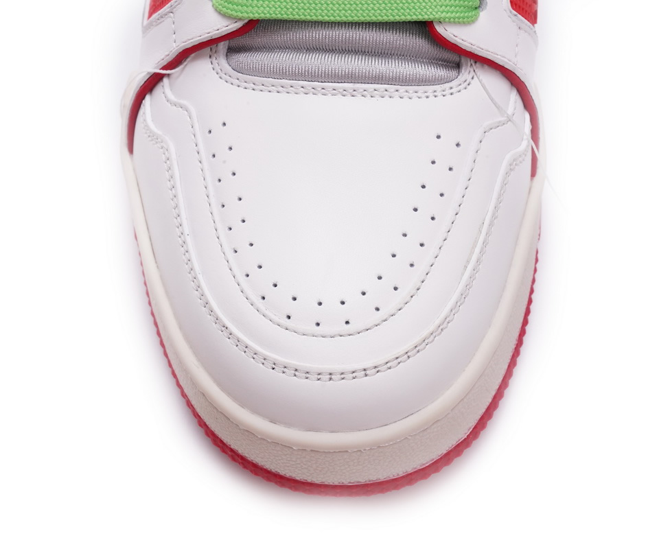 Louis Vuitton Trainer White Red Green Ms0226 8 - www.kickbulk.co