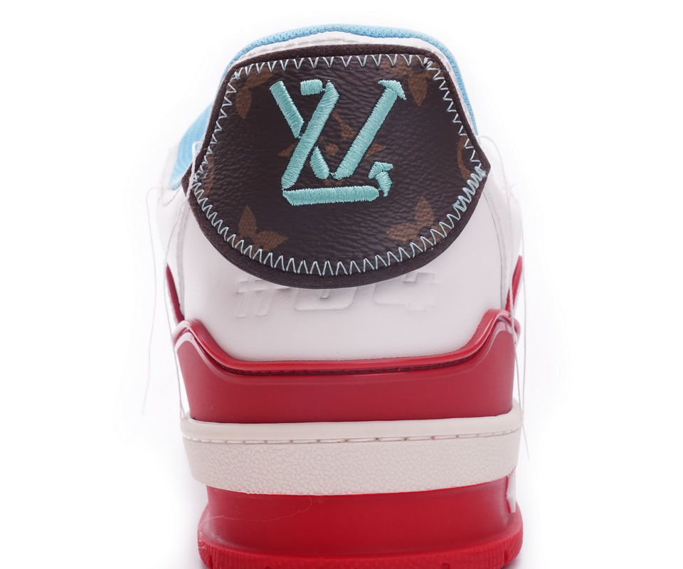 Louis Vuitton Trainer White Blue Purple Ms0228 12 - www.kickbulk.co