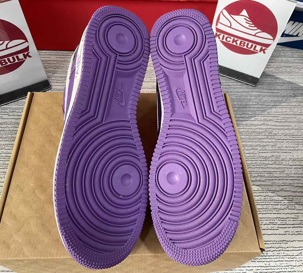 Louis Vuitton Nike Air Force 1 Purple Ms0232 10 12 - www.kickbulk.co