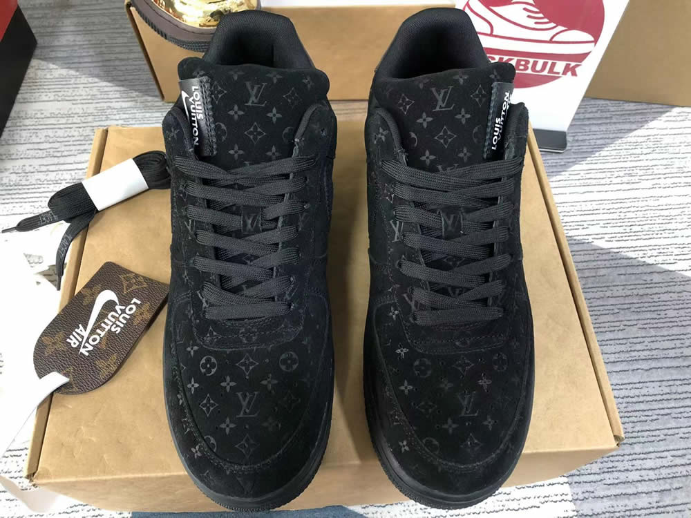 Louis Vuitton x Nike Air Force 1 Black