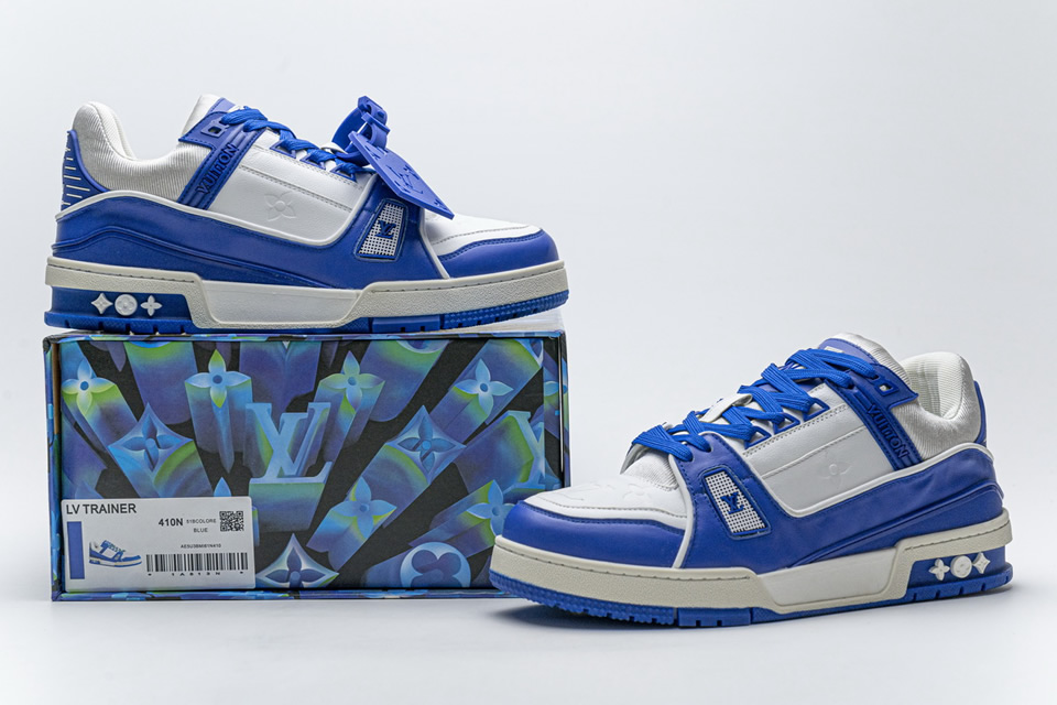 Louis Vuitton 20ss Trainer Blue Casual Shoes 3 - www.kickbulk.co
