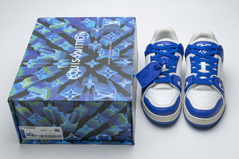 Louis Vuitton 20ss Trainer Blue Casual Shoes 4 - www.kickbulk.co