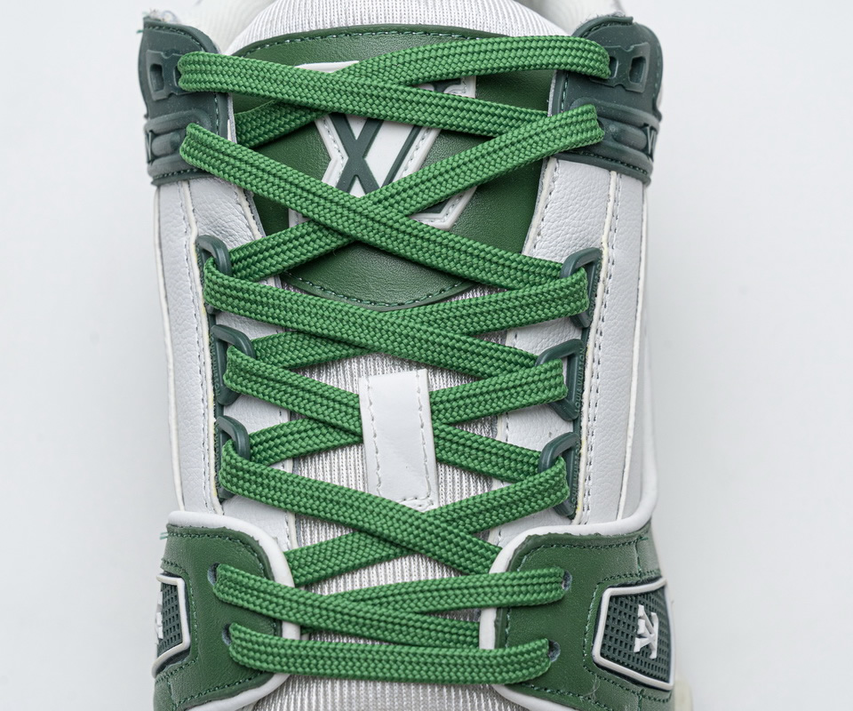 Louis Vuitton 20ss Trainer Green Casual Shoes 11 - www.kickbulk.co