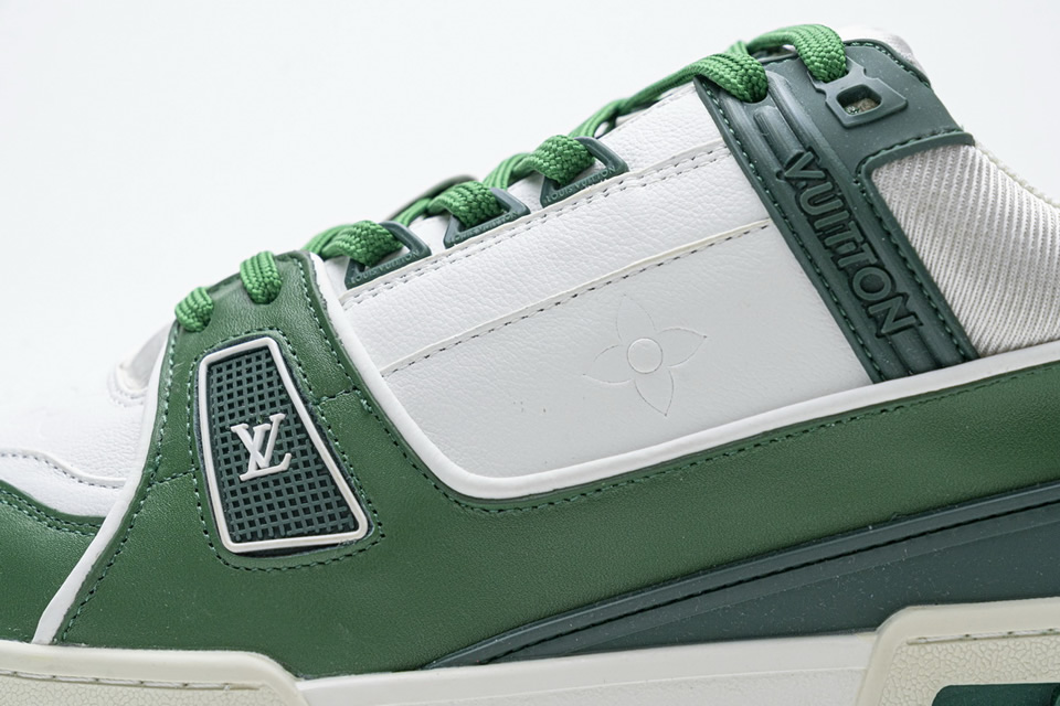 Louis Vuitton 20ss Trainer Green Casual Shoes 14 - www.kickbulk.co