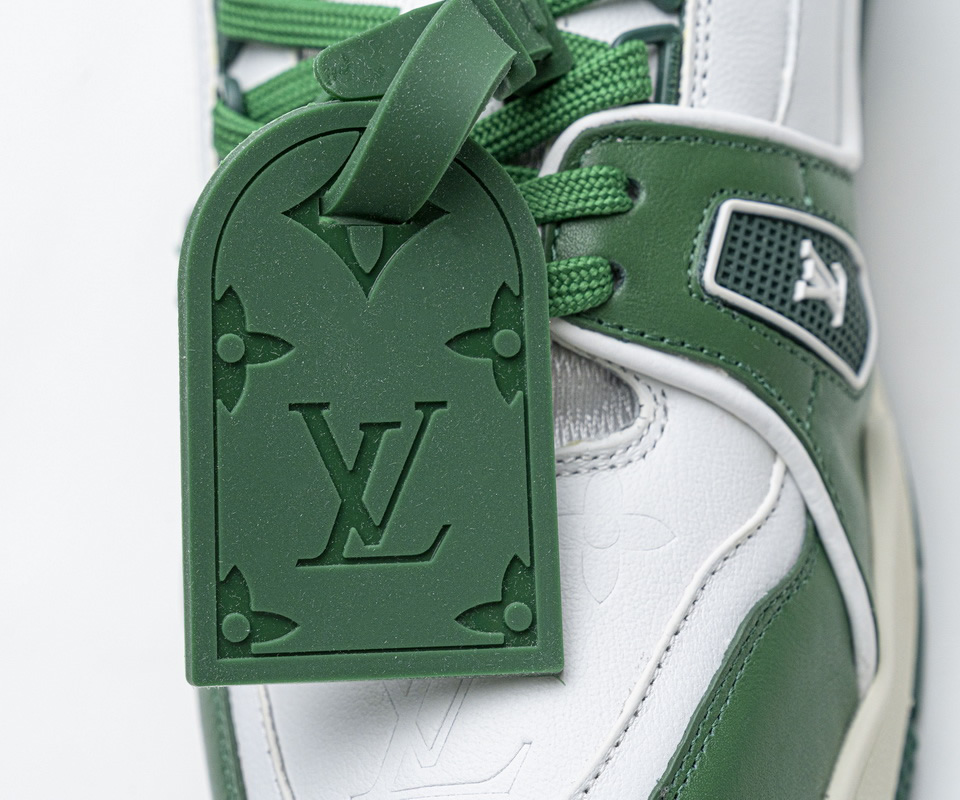 Review Louis Vuitton 20ss Trainer White Green : r/DHgate