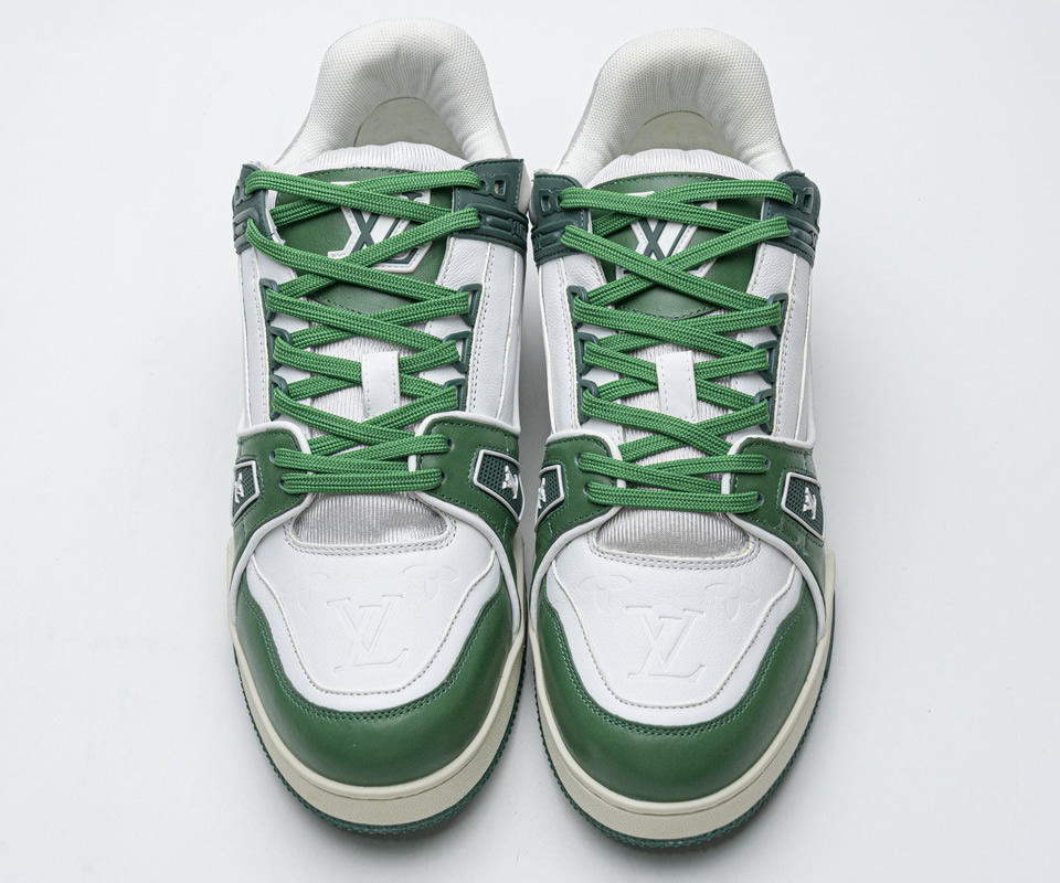 Louis Vuitton 20ss Trainer Green Casual Shoes 2 - www.kickbulk.co