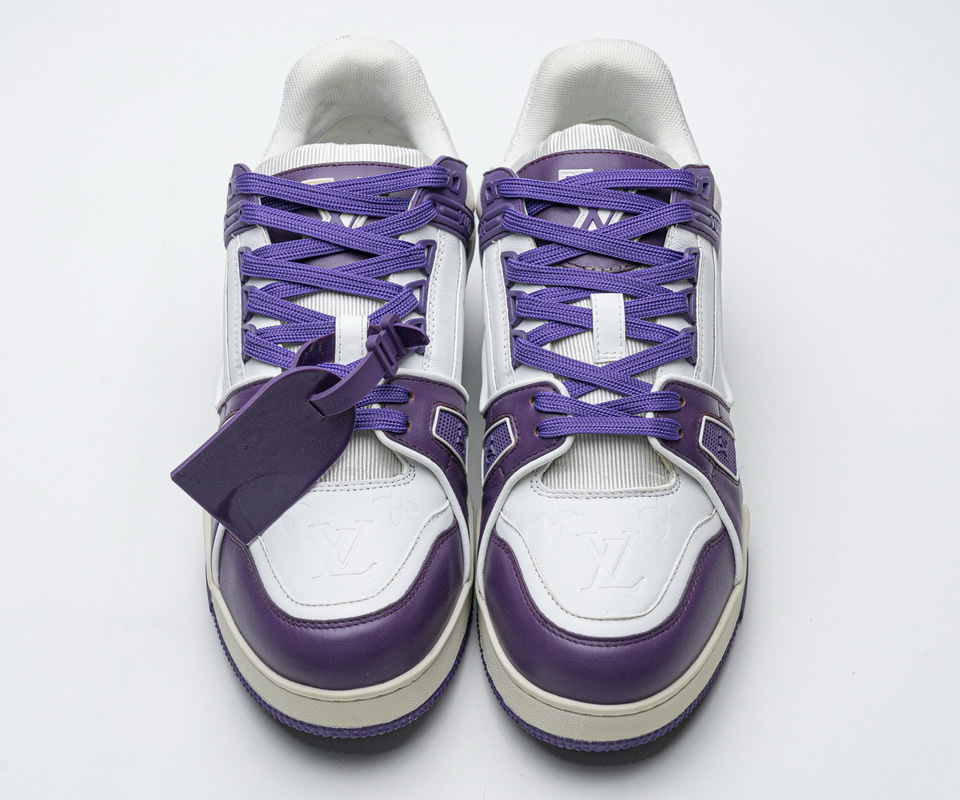 Louis Vuitton LV Trainer Metallic Purple Sneakers w/ Tags - Purple Sneakers,  Shoes - LOU708522