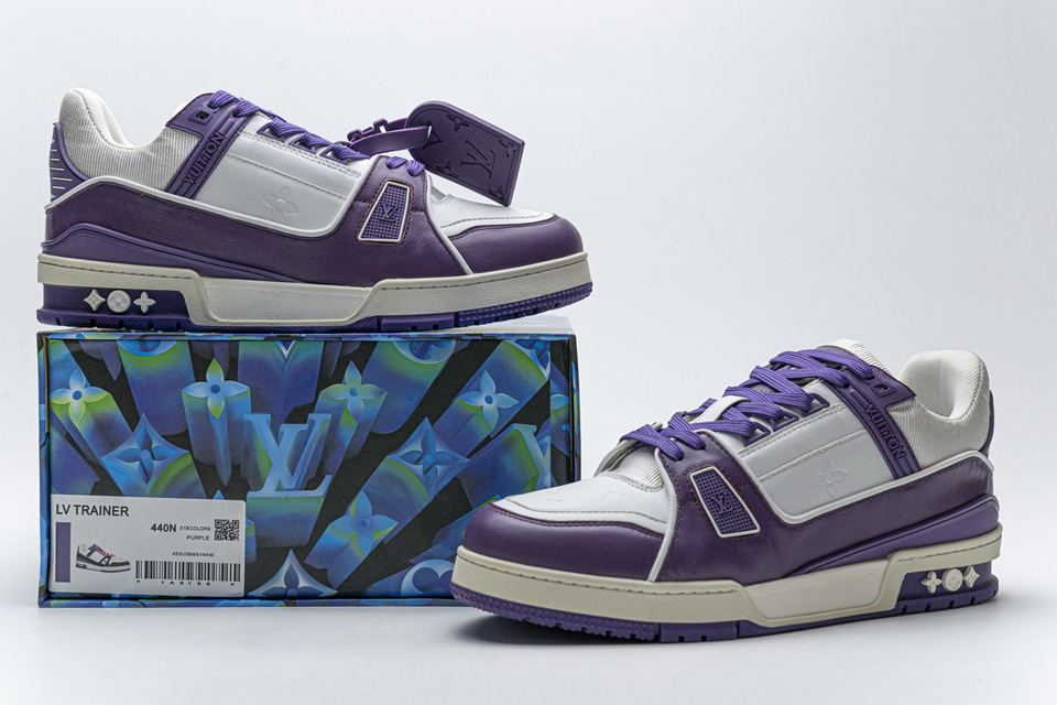 Louis Vuitton 20ss Trainer Purple Casual Shoes 3 - www.kickbulk.co