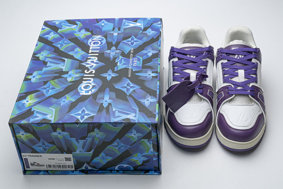 Louis Vuitton 20ss Trainer Purple Casual Shoes 4 - www.kickbulk.co