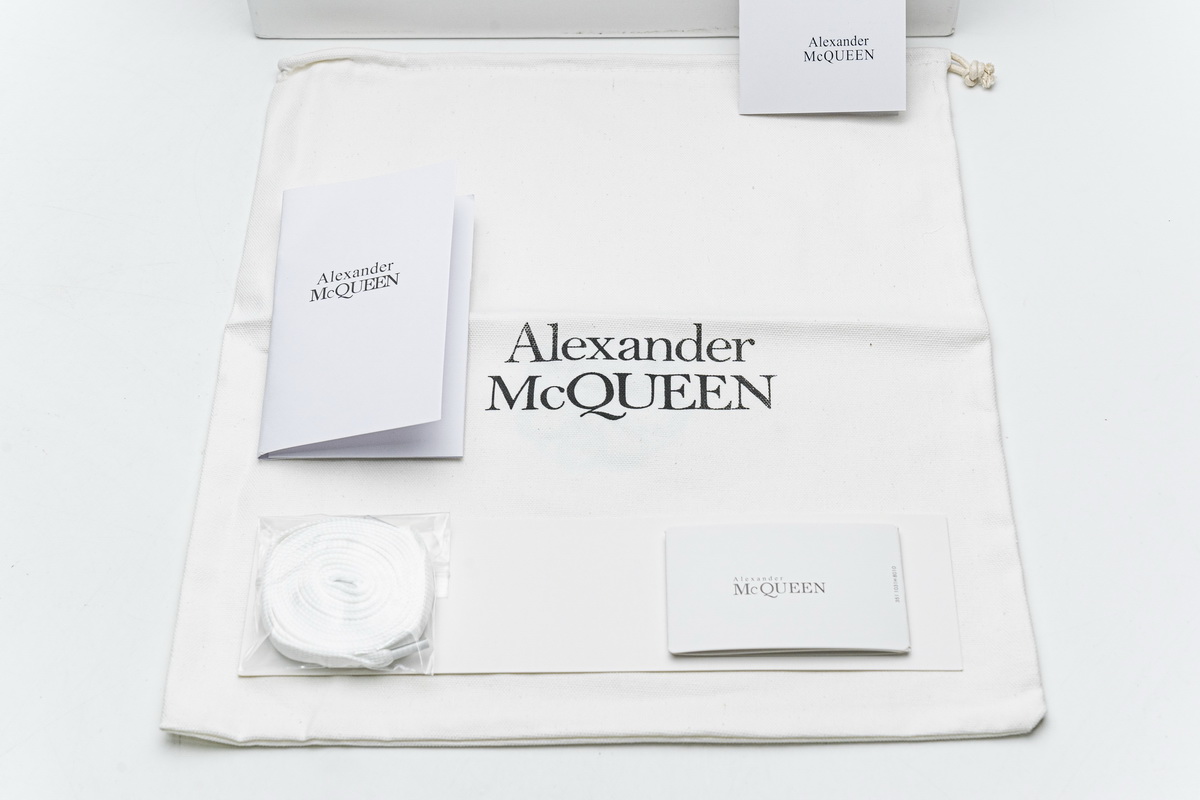 Alexander Mcqueen Sneaker White Black 462214whgp79001 22 - www.kickbulk.co