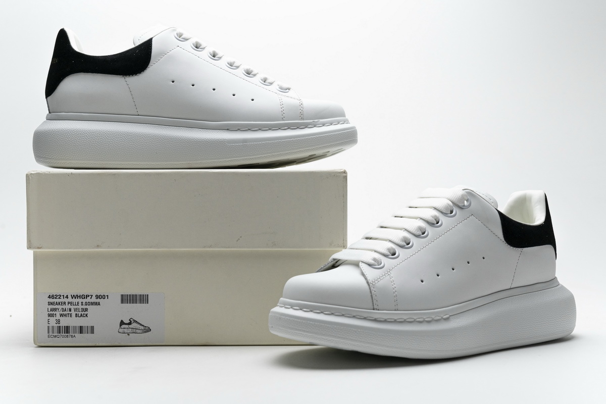 Alexander Mcqueen Sneaker White Black 462214whgp79001 3 - www.kickbulk.co