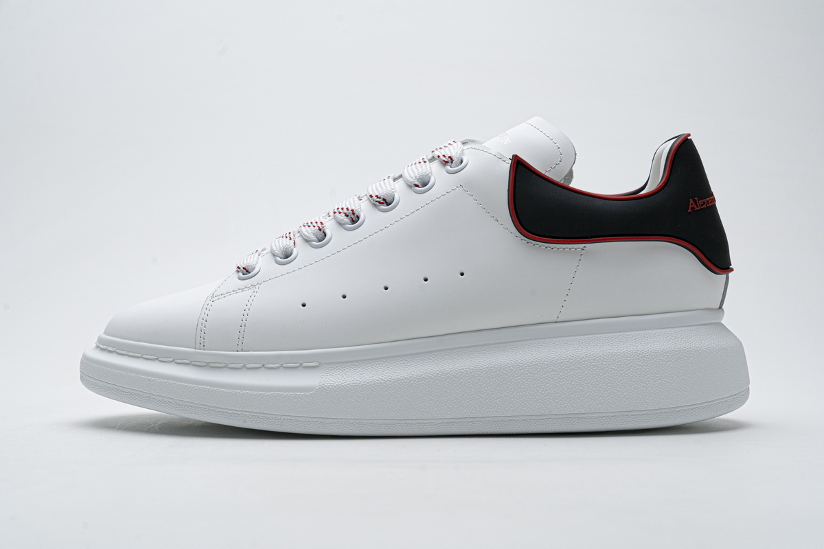 Alexander Mcqueen Sneaker White Black Red 10 - www.kickbulk.co