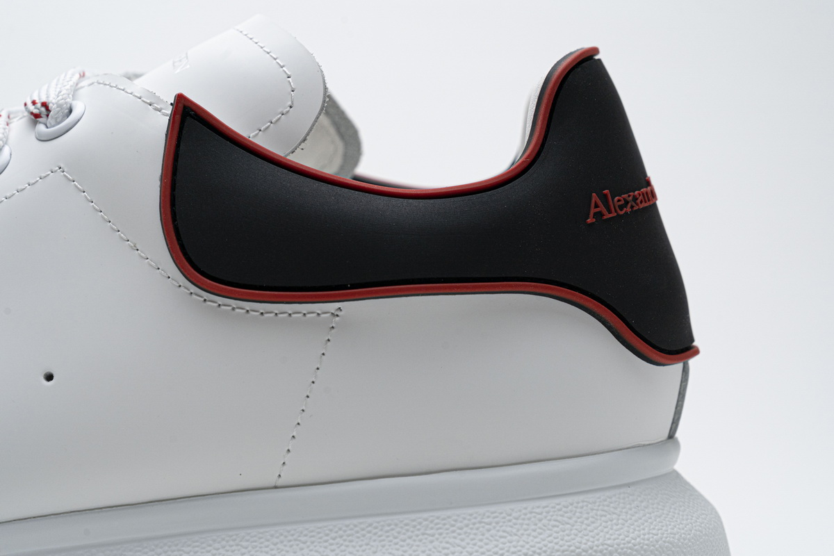 Alexander Mcqueen Sneaker White Black Red 19 - www.kickbulk.co