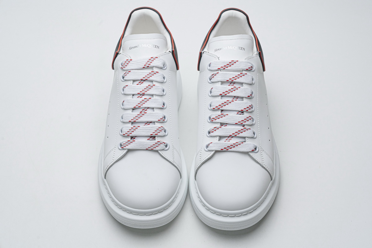 Alexander Mcqueen Sneaker White Black Red 2 - www.kickbulk.co