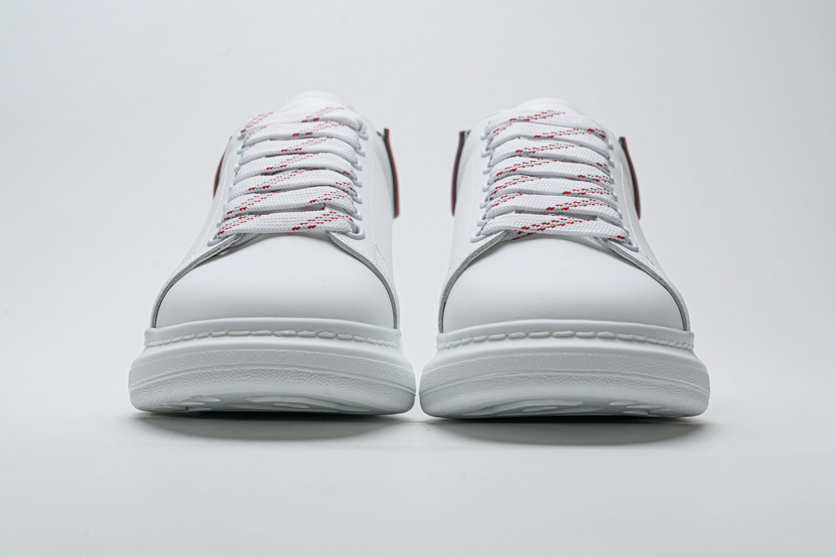 Alexander Mcqueen Sneaker White Black Red 6 - www.kickbulk.co