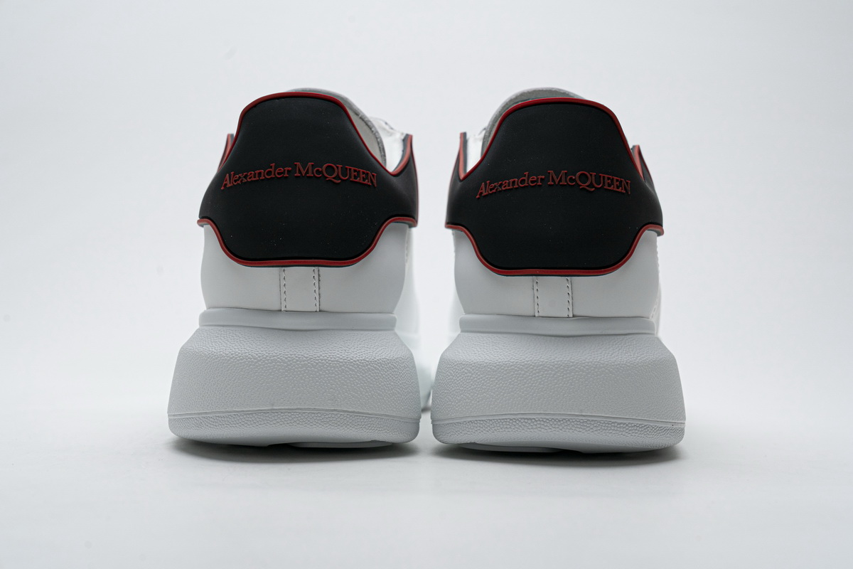 Alexander Mcqueen Sneaker White Black Red 7 - www.kickbulk.co