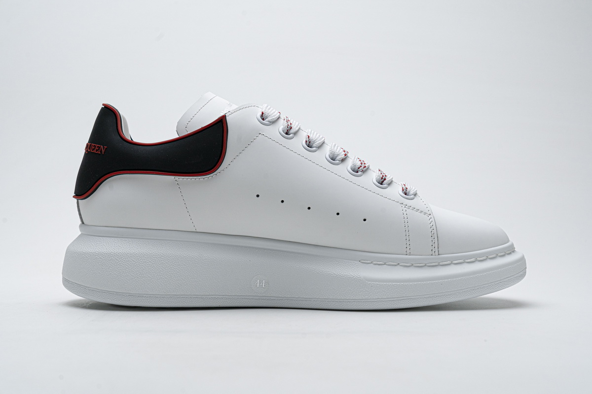 Alexander Mcqueen Sneaker White Black Red 8 - www.kickbulk.co