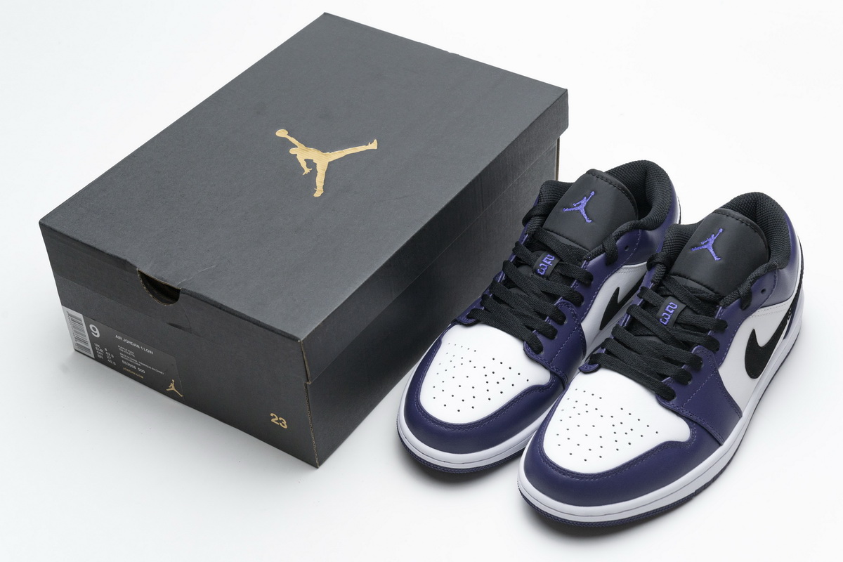 Nike Air Jordan 1 Low Court Purple 553558 500 10 - www.kickbulk.co