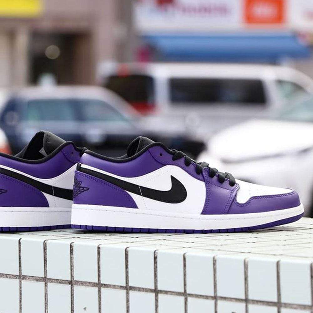 Nike Air Jordan 1 Low Court Purple 553558 500 3 - www.kickbulk.co