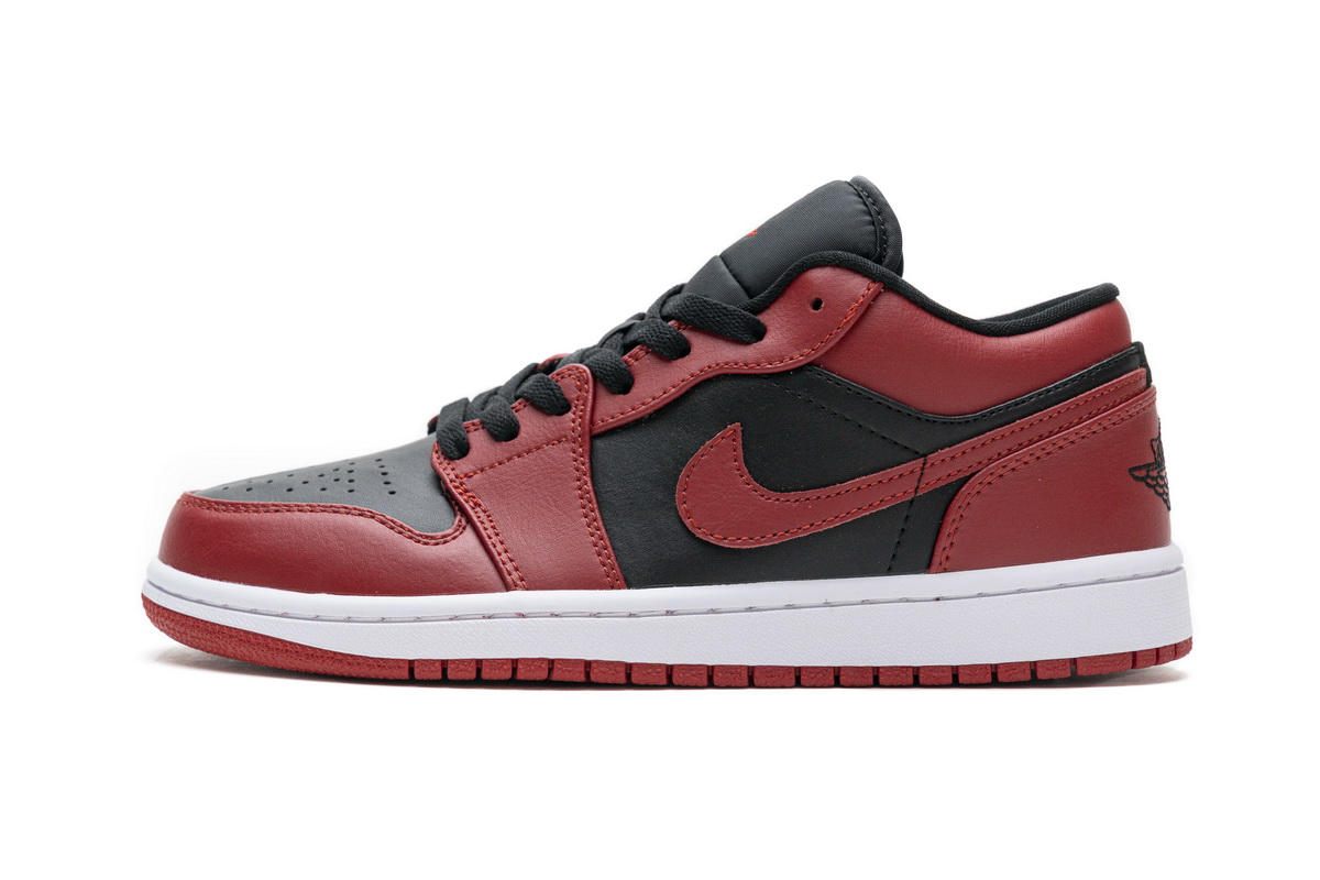 Nike Air Jordan 1 Gs Low Reverse Bred 553558 606 14 - www.kickbulk.co