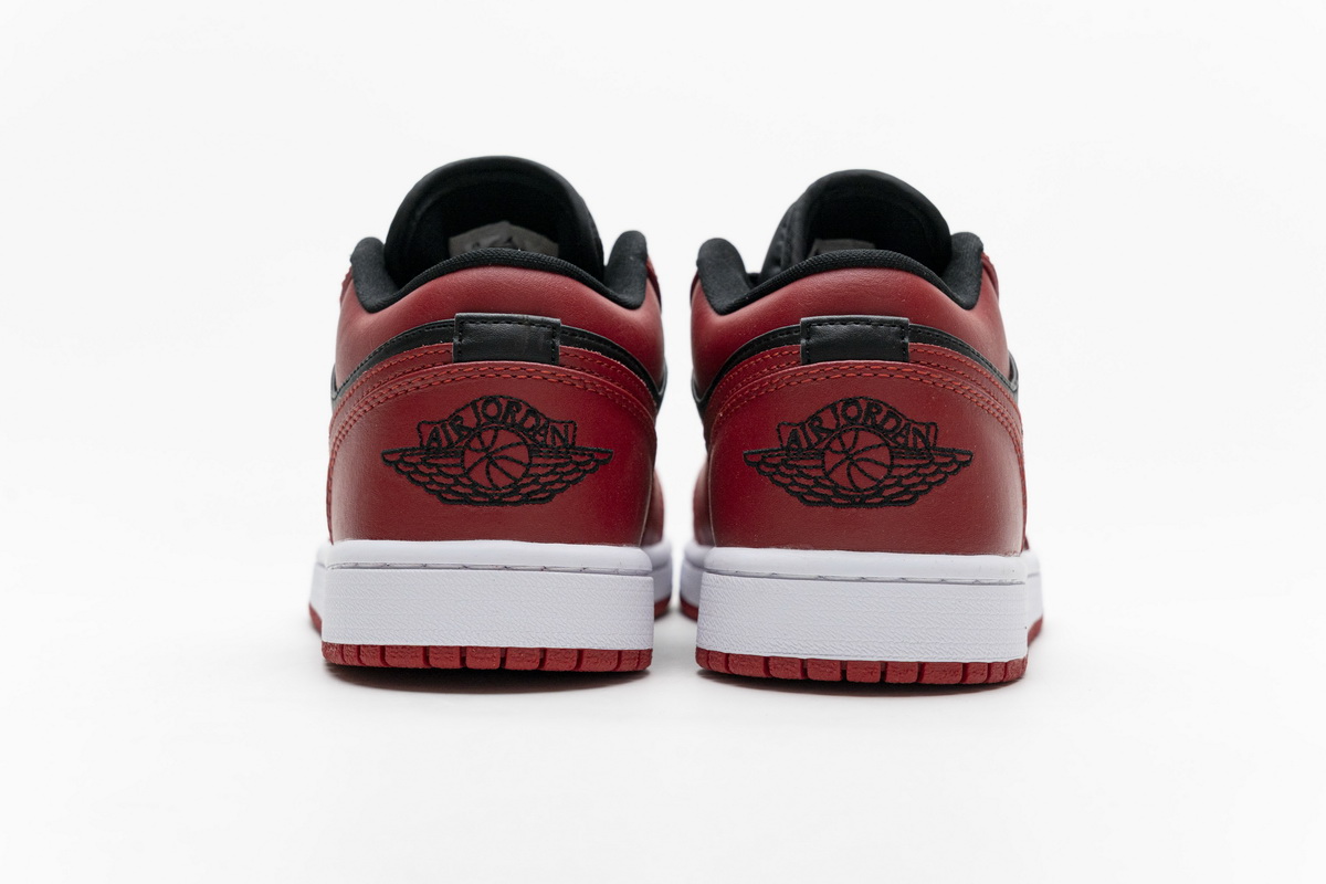 Nike Air Jordan 1 Gs Low Reverse Bred 553558 606 22 - www.kickbulk.co