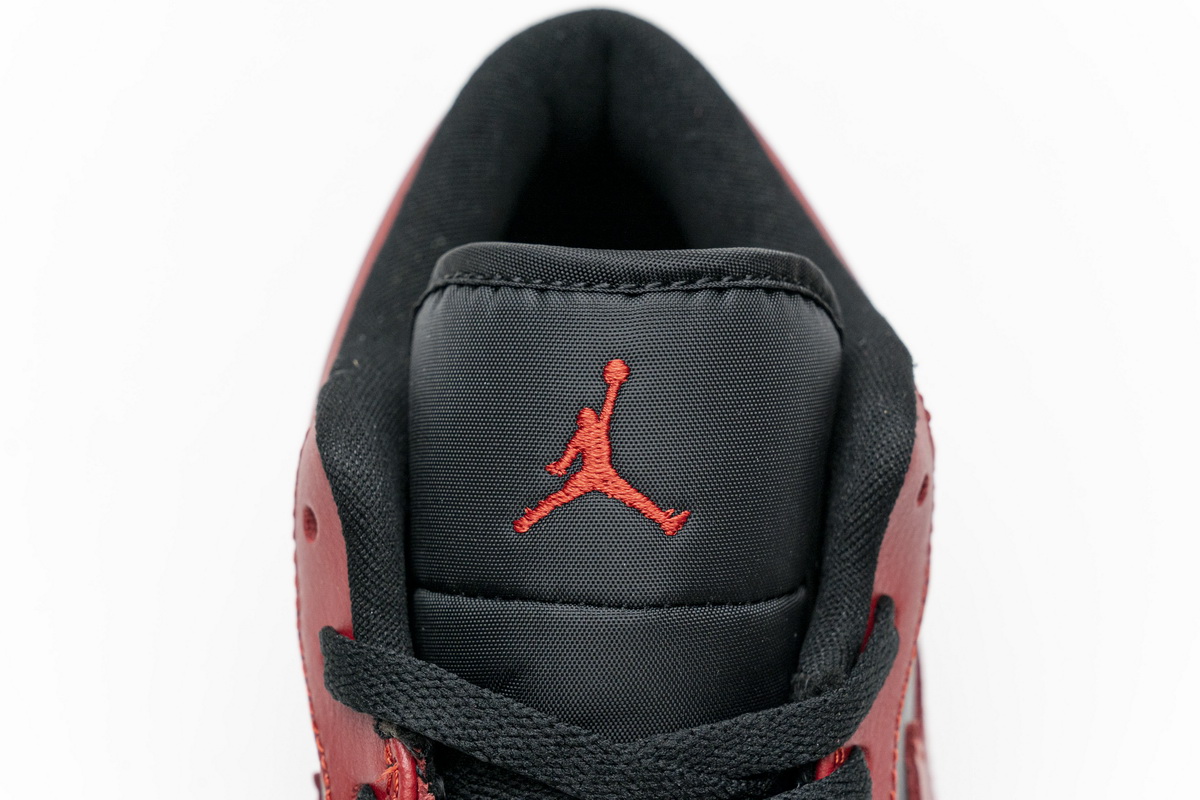 Nike Air Jordan 1 Gs Low Reverse Bred 553558 606 24 - www.kickbulk.co