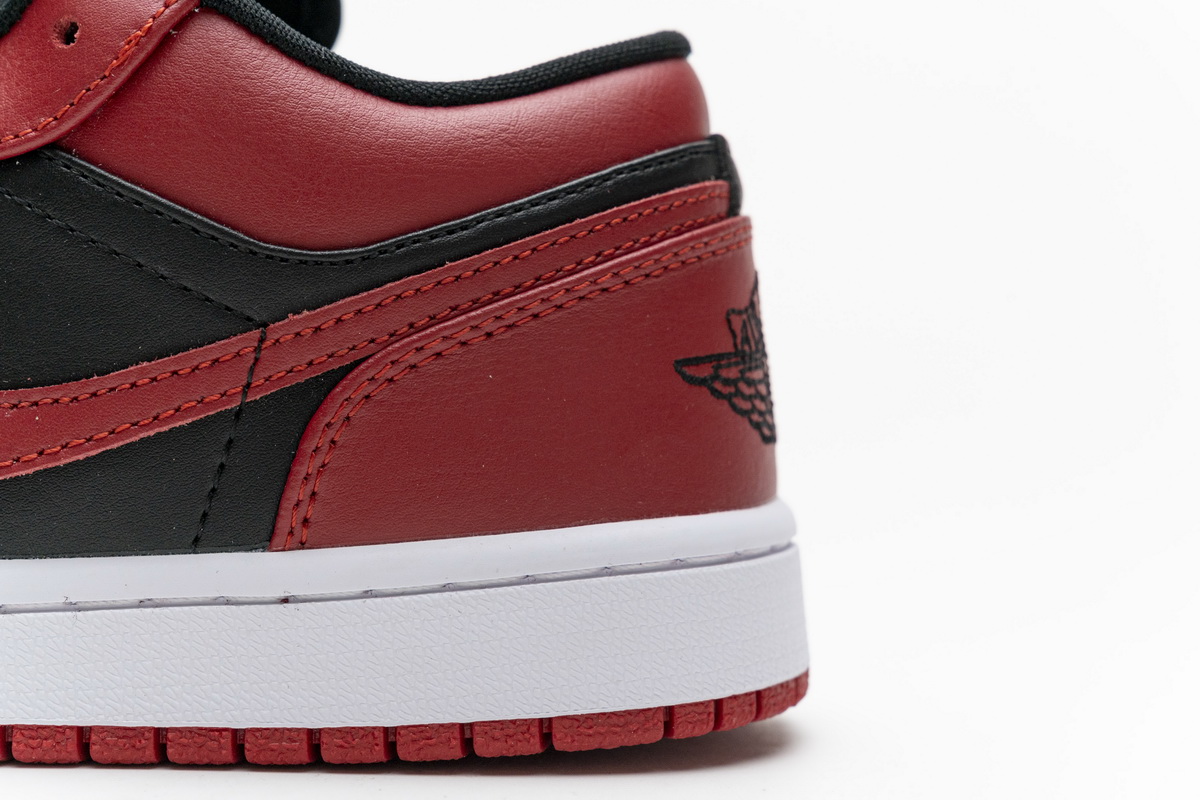 Nike Air Jordan 1 Gs Low Reverse Bred 553558 606 28 - www.kickbulk.co