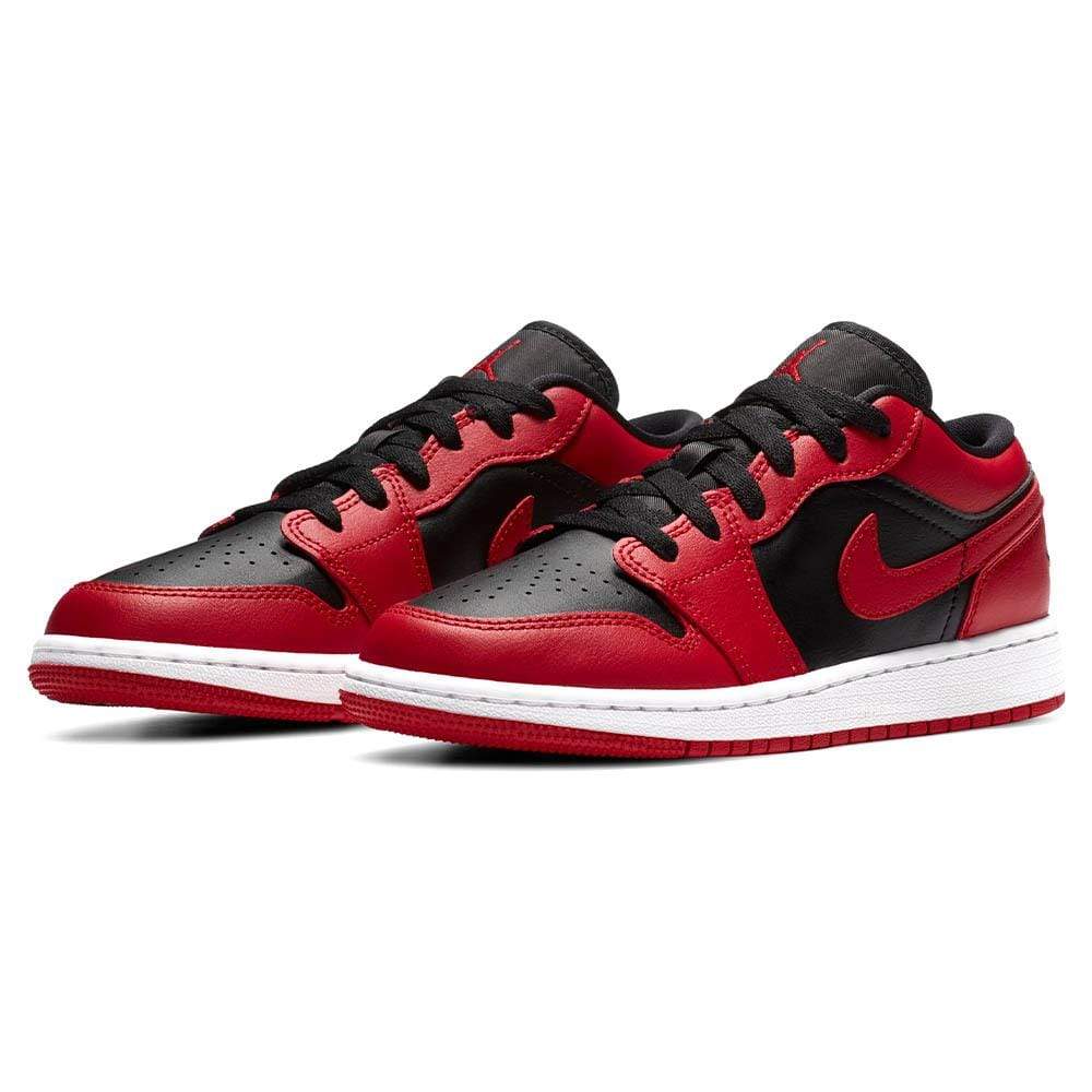 Nike Air Jordan 1 Gs Low Reverse Bred 553558 606 9 - www.kickbulk.co