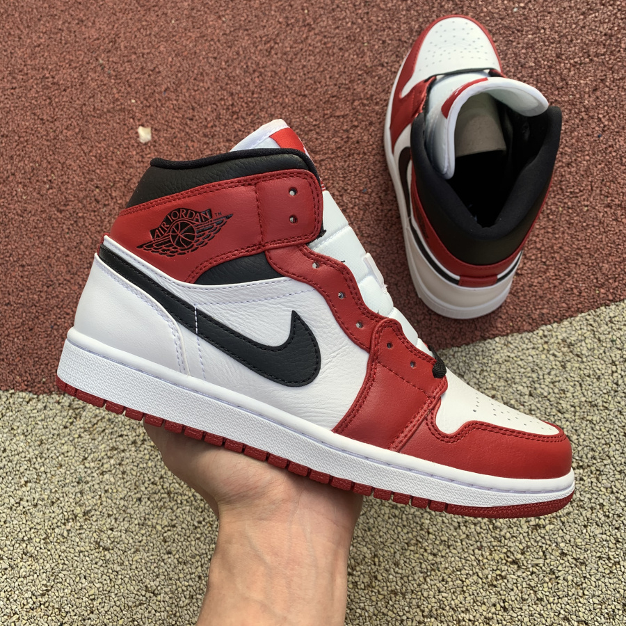 Nike Air Jordan 1 Mid Gs Chicago 554275 173 13 - www.kickbulk.co