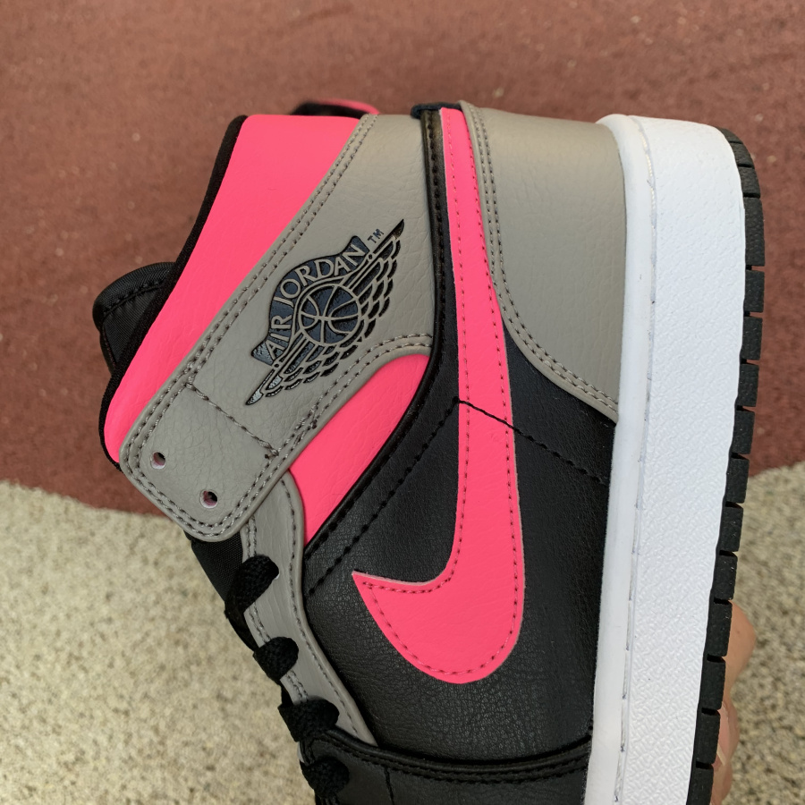 Nike Air Jordan 1 Mid Pink Shadow 554724 059 15 - www.kickbulk.co