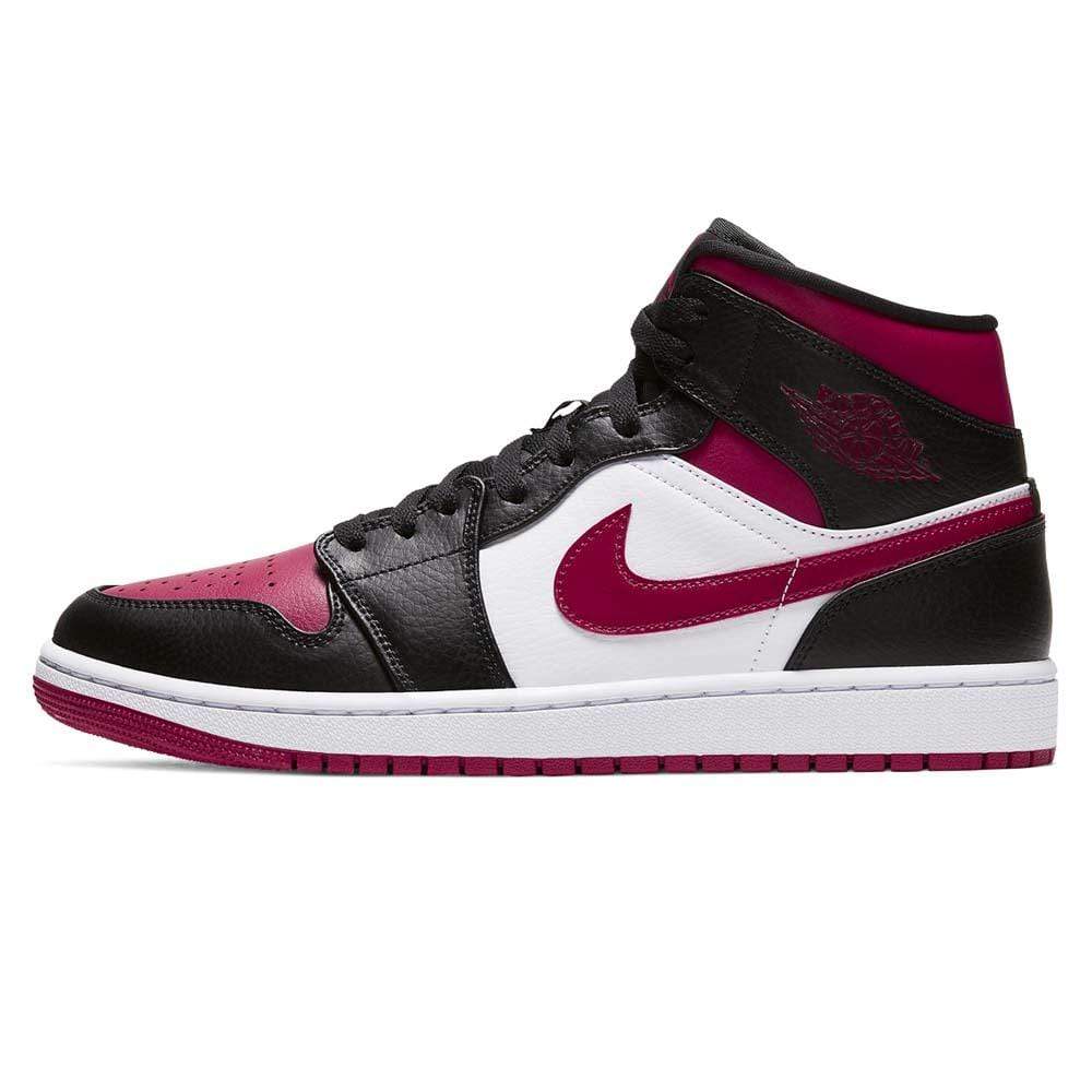 Nike Air Jordan 1 Mid Bred Toe 554724 066 1 - www.kickbulk.co