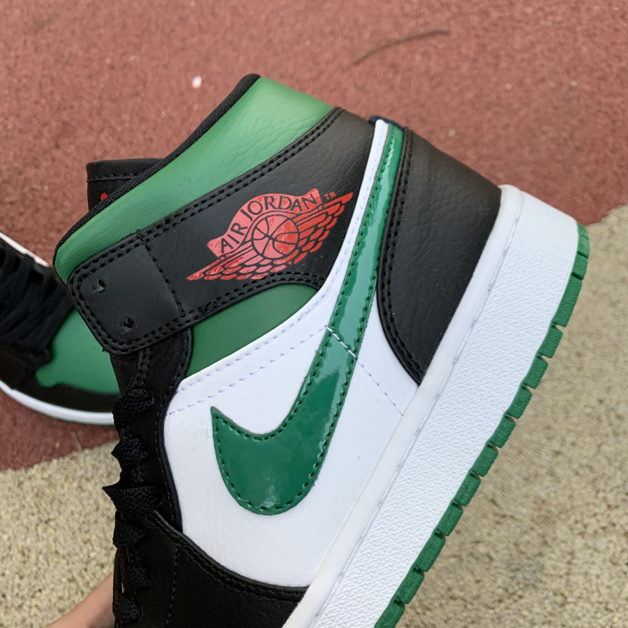 Nike Air Jordan 1 Mid Pine Green 554724 067 11 - www.kickbulk.co