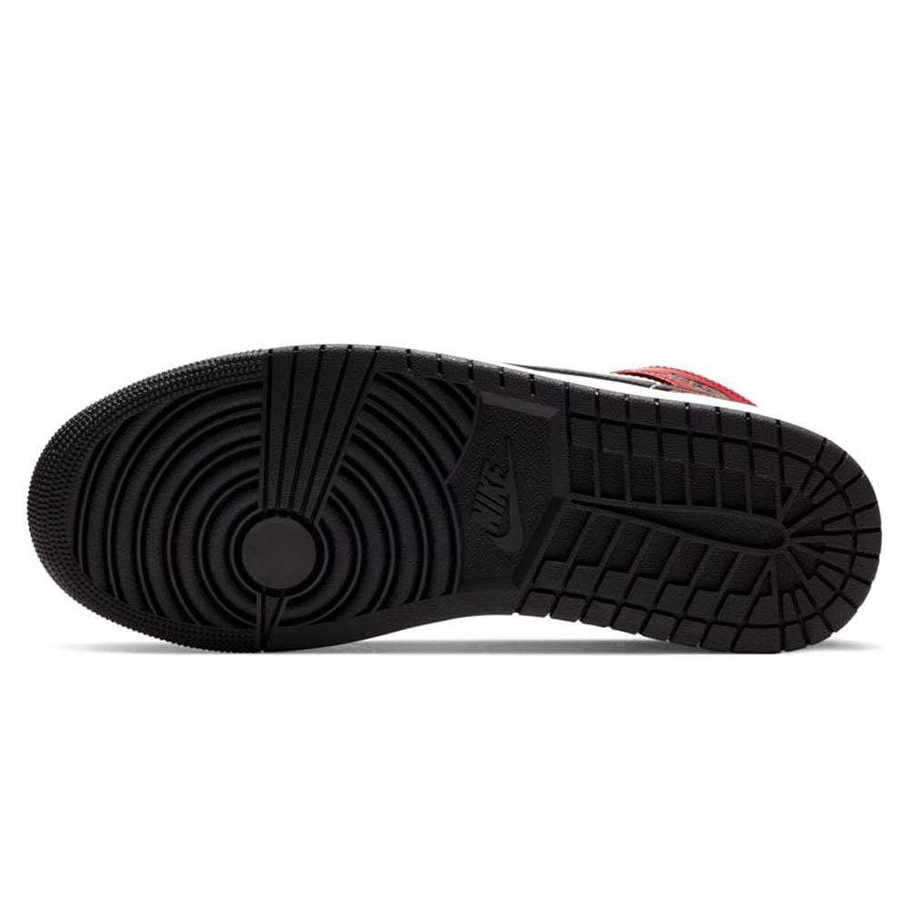 Nike Air Jordan 1 Mid Chicago Black Toe 554724 069 5 - www.kickbulk.co