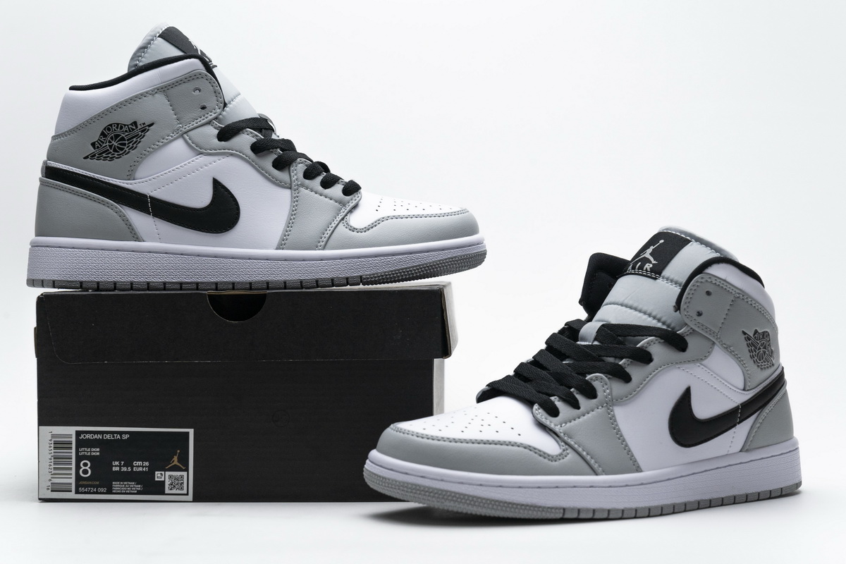 Jordan 1 Mid Light Smoke Grey 554724 092 Kickbulk Official Footwear 4 - www.kickbulk.co