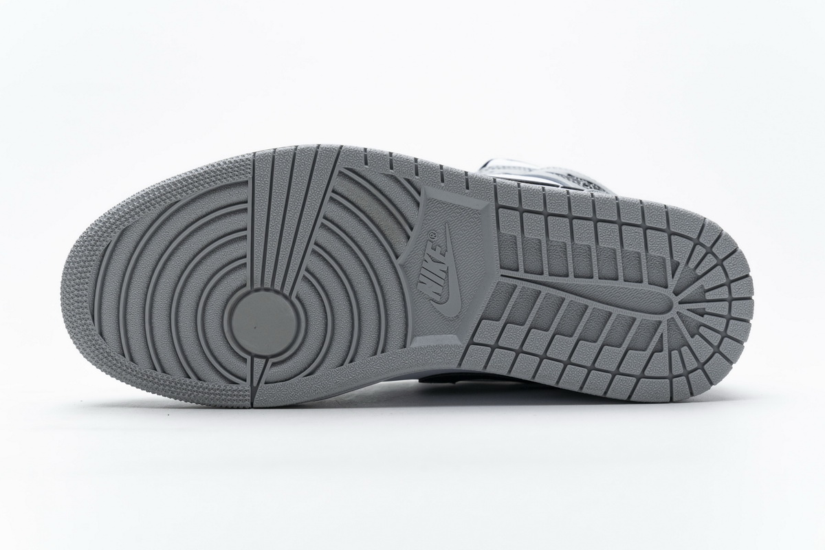 Nike Air Jordan 1 Mid Gs Light Smoke Grey 554725 092 15 - www.kickbulk.co