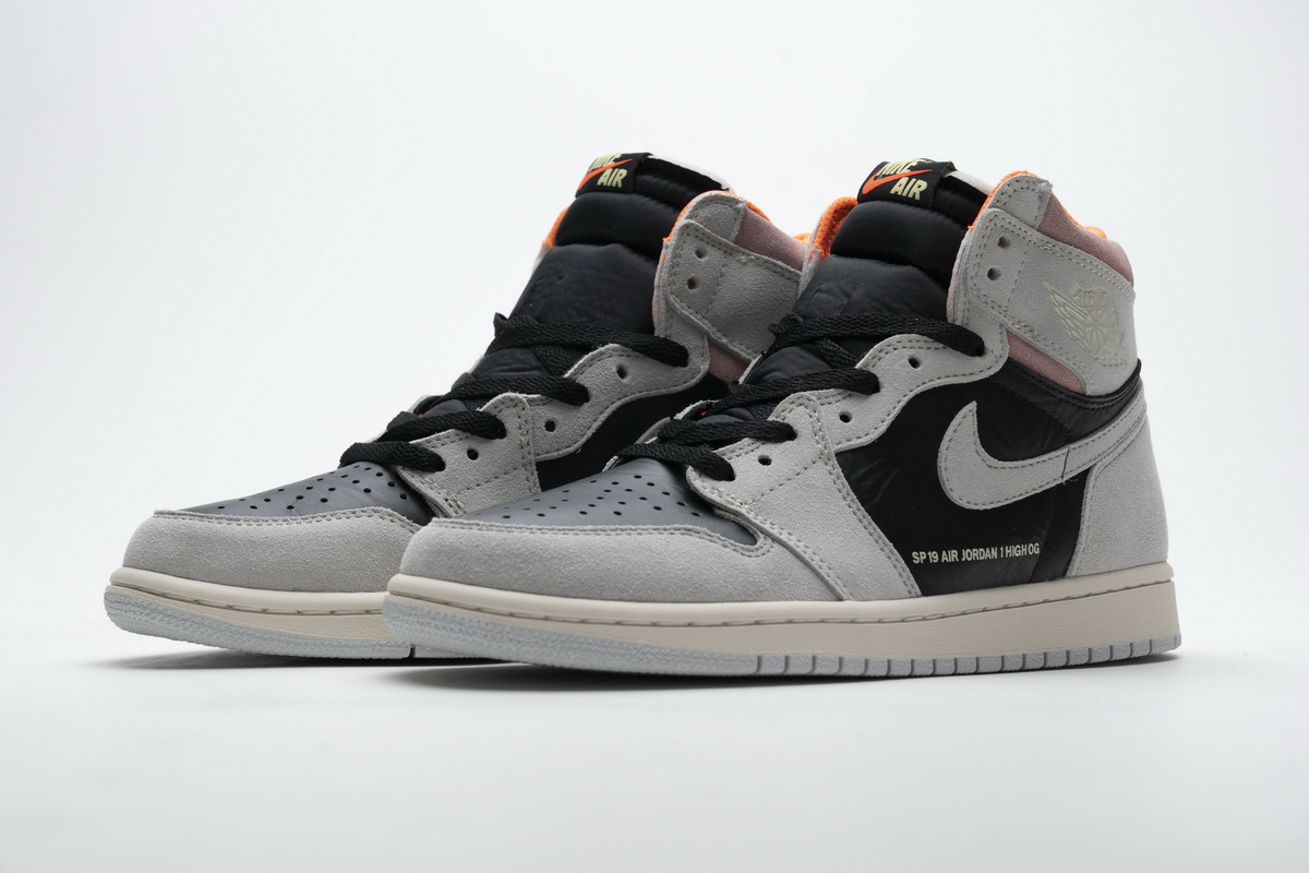 Nike Air Jordan 1 Retro Grey Crimson 555088 018 10 - www.kickbulk.co